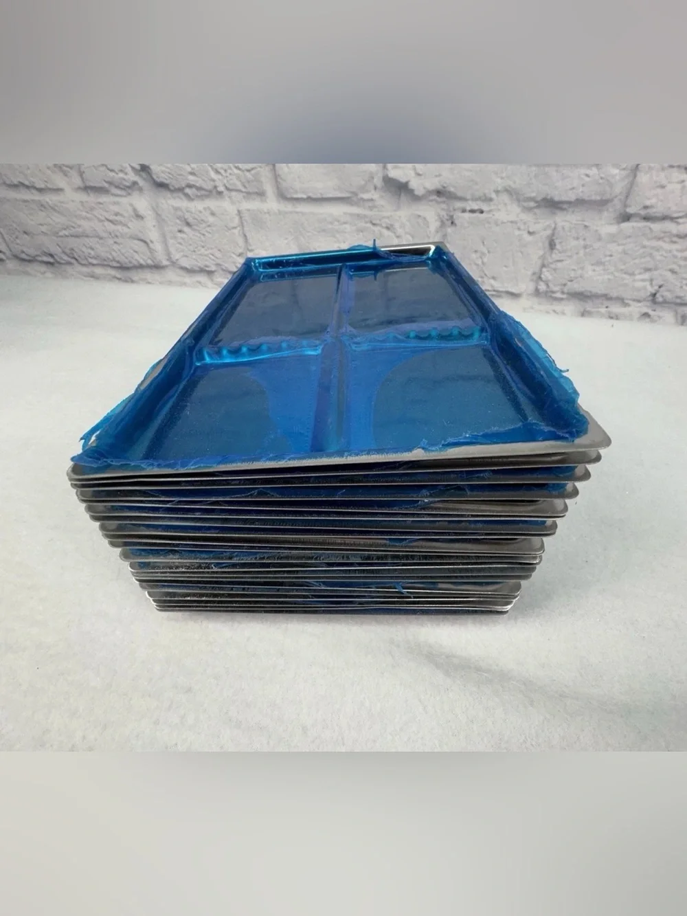 Lot 20 Medical Grade Stainless Steel Dental Tattoo Instrument Trays